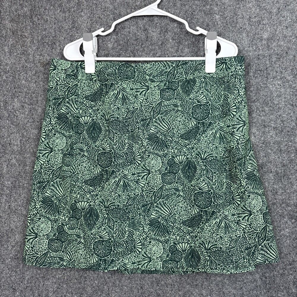 RipSkirt Wrap Skirt Womens Size XL Green  Wailea Tropical Beach Casual Length 2